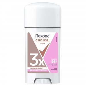 Rexona Clinical Antitranspirante Creme Classic 58G