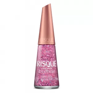 Risqué Livre Para Brilhar Esmalte 8ml - Cravejada No Glitter