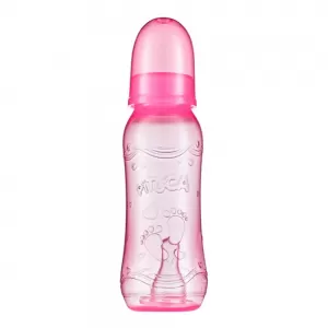 Mamadeira Pituca Classic 240Ml Rosa