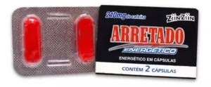 Energético Arretado ZiinZiin – Cafeína 210mg – 2 Cápsulas