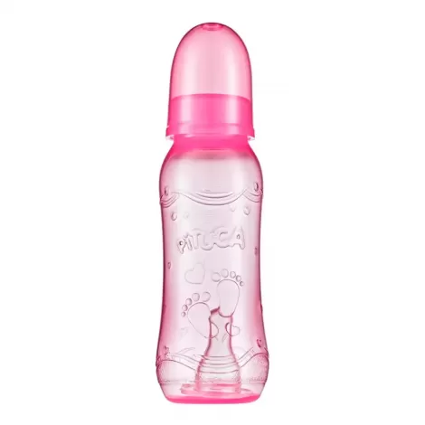 Mamadeira Pituca Classic 240Ml Rosa