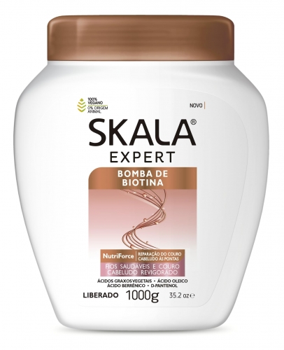 Creme Skala 1Kg Bomba De Biotina